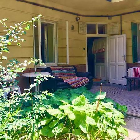 Vintage Studio Apartment, Garden And Free Parking Budapeste Exterior foto