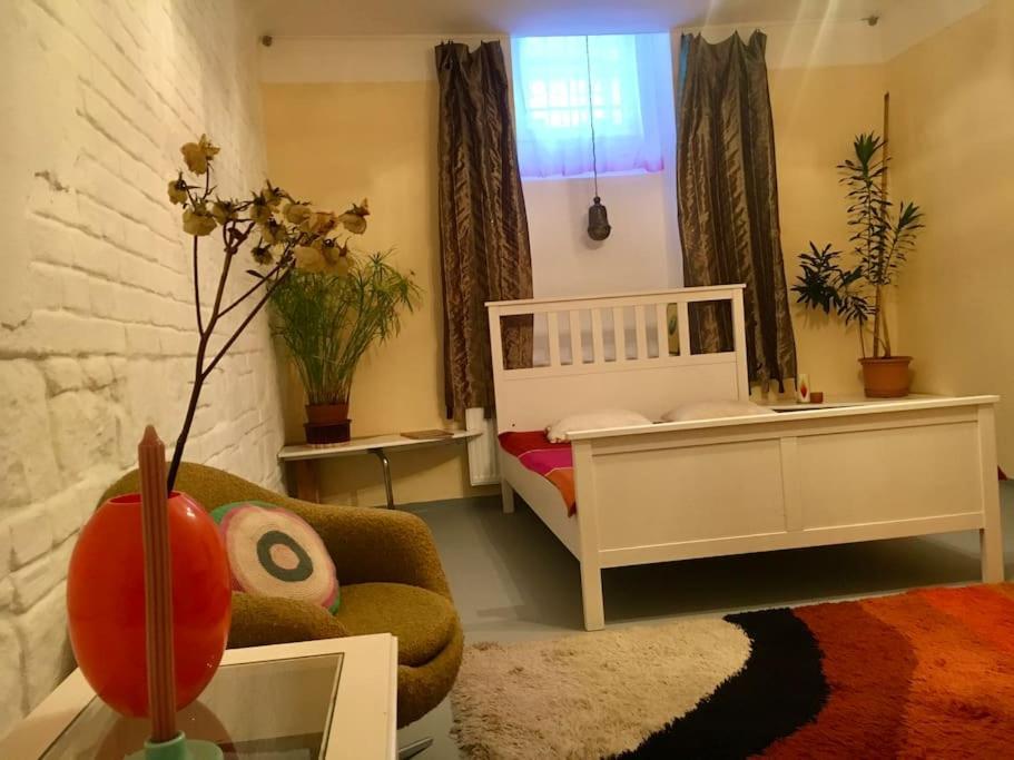 Vintage Studio Apartment, Garden And Free Parking Budapeste Exterior foto