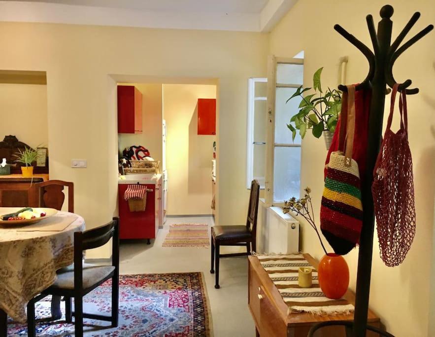 Vintage Studio Apartment, Garden And Free Parking Budapeste Exterior foto
