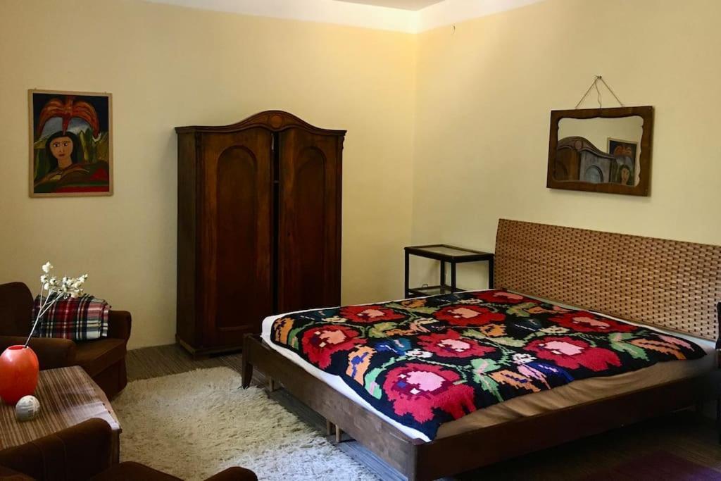 Vintage Studio Apartment, Garden And Free Parking Budapeste Exterior foto